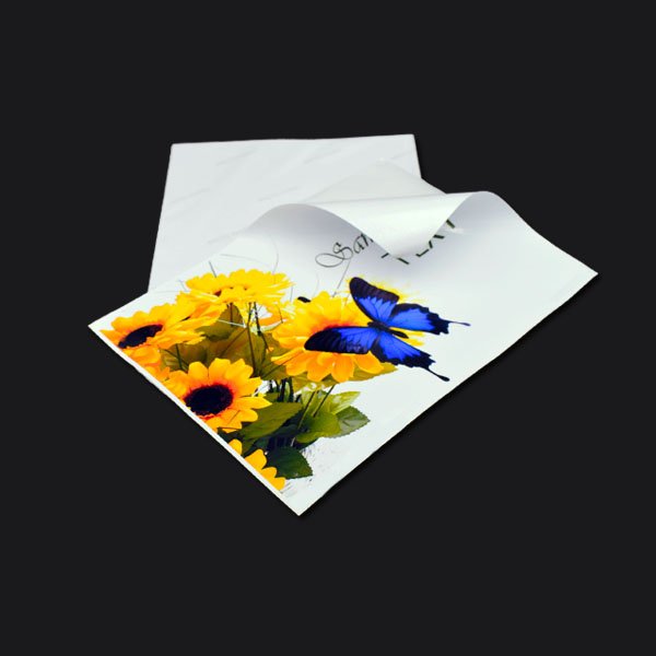8.5 "x11" printed waterproof self-adhesive glossy label paper 135gsm A4 Size Vinyl Sticker Photo Paper for inkjet printer