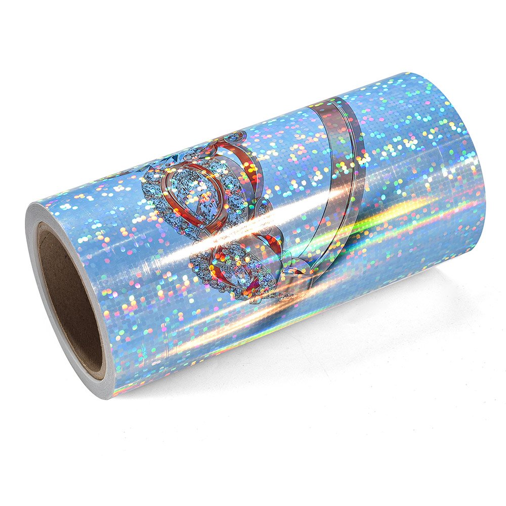 Fashion Transparent Machine Nail Holographic Transfer Sticker