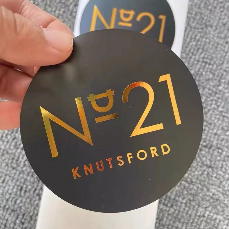 Strong Adhesive Custom Printing Rectangle Die Cut Paper Sticker Label Waterproof Vinyl Stickers With Logo