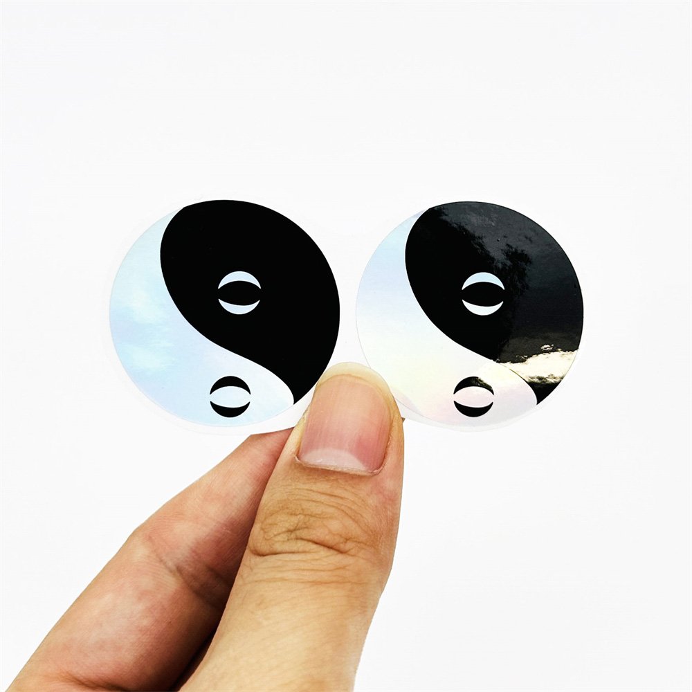 Customize Company Logo Stickers Label Matte Sticker Waterproof Label Bottle Round Sticker Labels