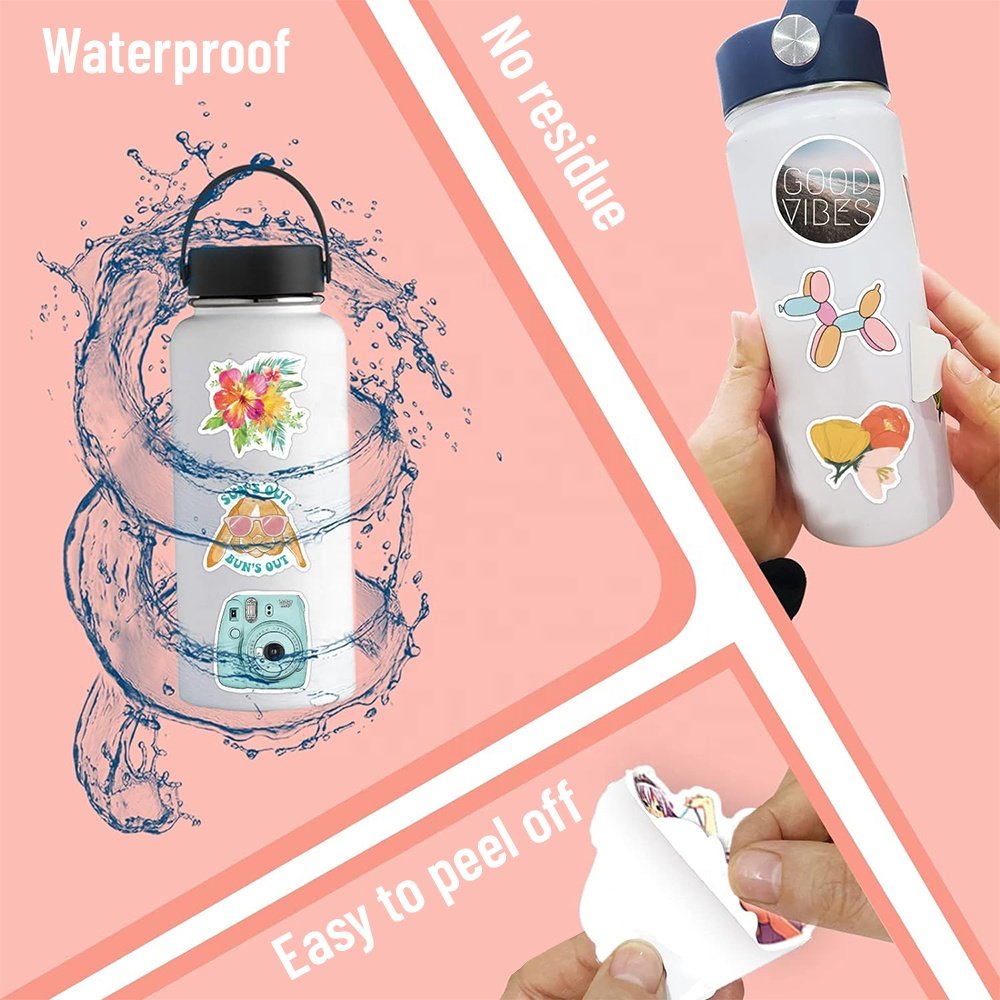 Customized Crystal Code For Packing Box Round Die Cut With Logo Suncatcher Sticker Car Stickers Custom Printing Vinyl