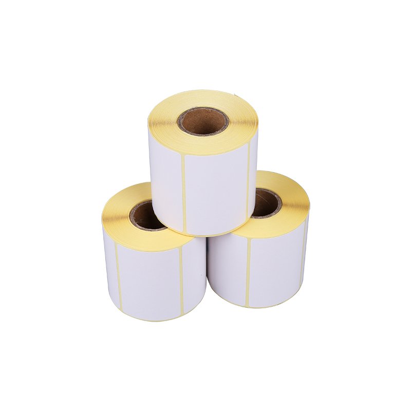 Bpa Free Direct Thermal Removal Label Roll 58mm Self Adhesive Thermal Label Sticker