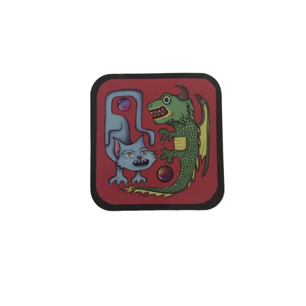 Cartoon Graffiti Stickers Animal Vinyl Waterproof Stickers Custom Label Logo Decorative Pvc Sticker