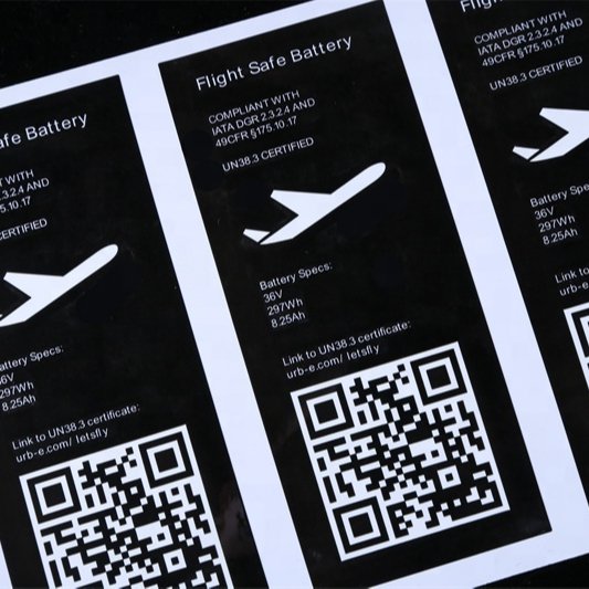 Factory wholesale custom blank thermal paper label stickers supermarket shipping labels