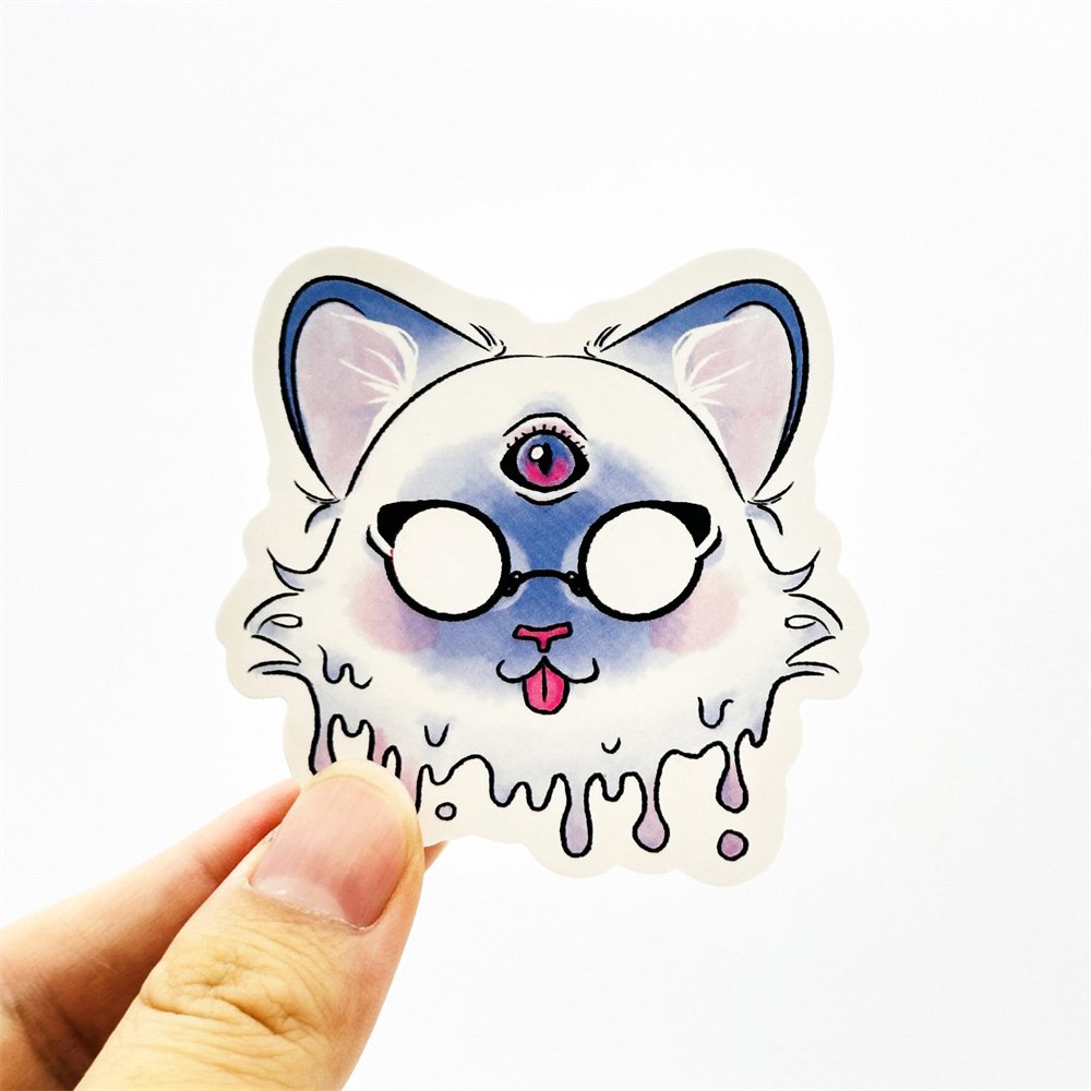 Custom Weatherproof Outdoor Durable Stickers Printing Die Cut Sticker Packs Custom