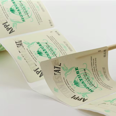 sticker printing adhesive labels Supplier Barcode Custom roll Label Sticker