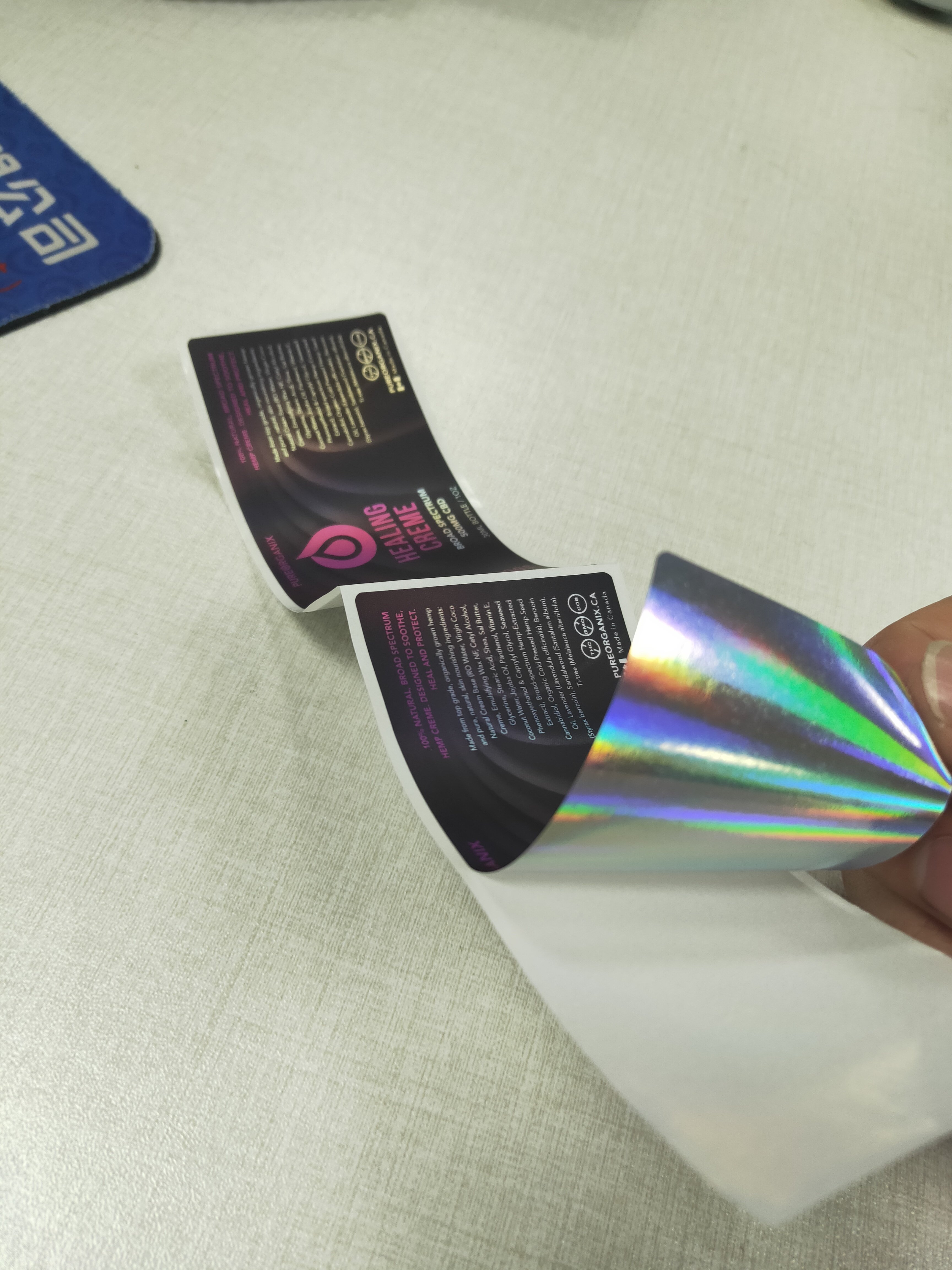 Custom Adhesive Label Sticker Printing