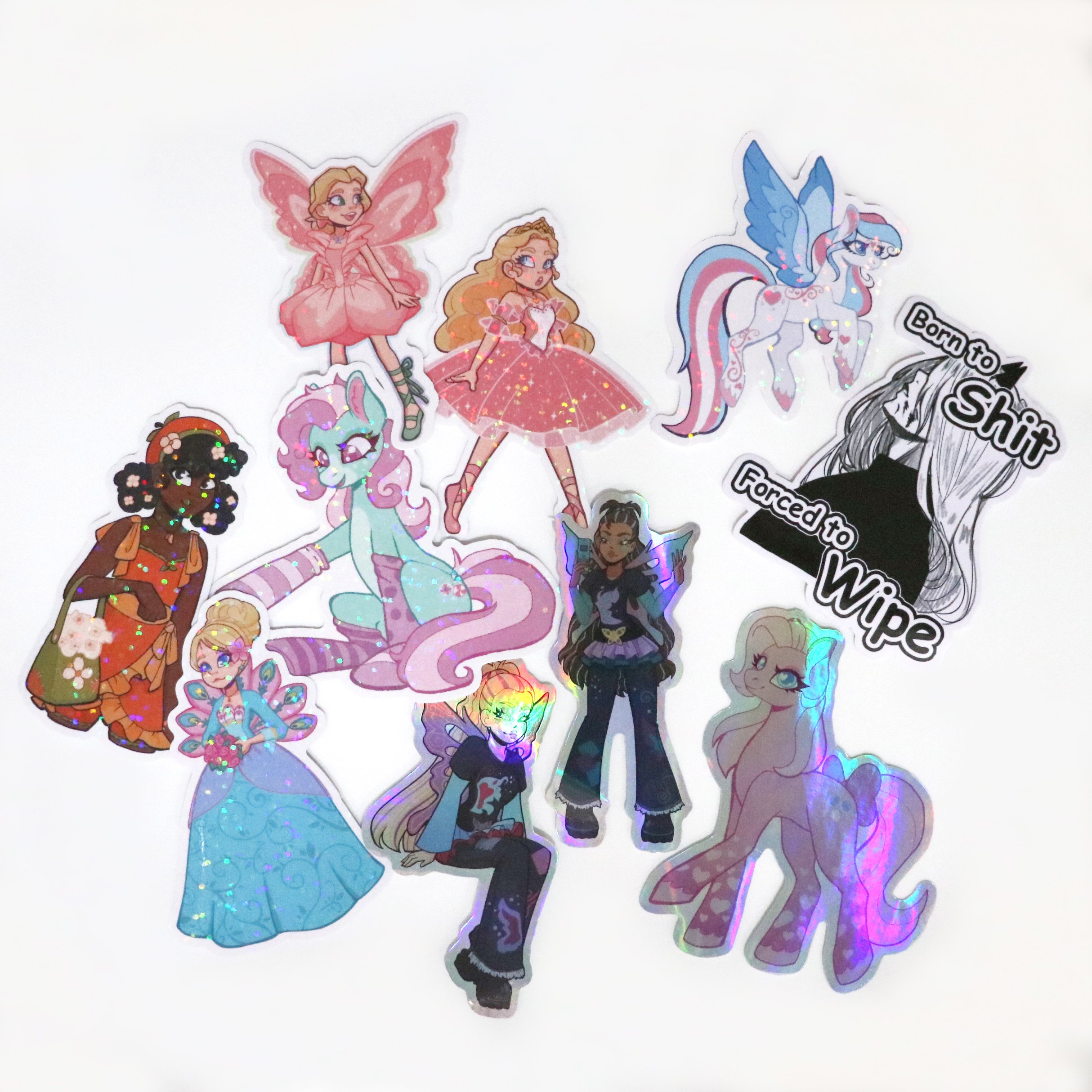 custom sticker set cartoon Brand sticker sheet custom decorative stickers