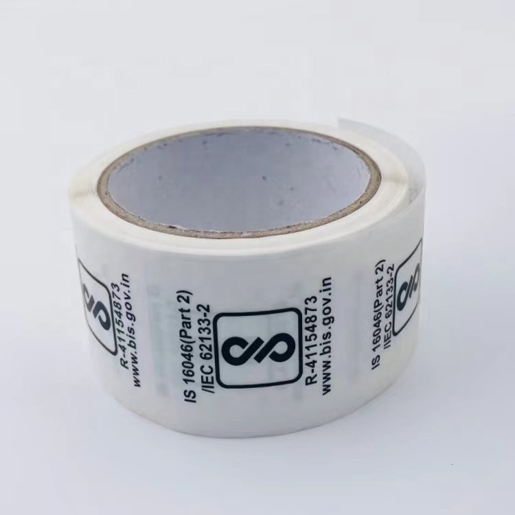 Custom Sticker Electronic Equipment Manufacturing Machinery Label Roll Waterproof Labels Sticker Sheet
