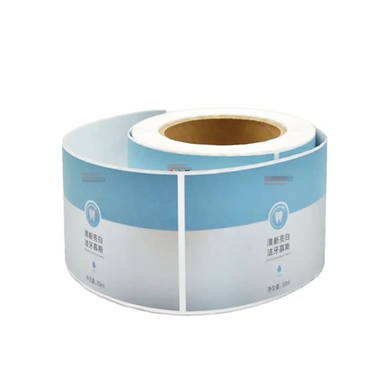 HEXU Label Custom Stickers Label Vinyl UV Logo Design Paper Waterproof Printing Packing Label
