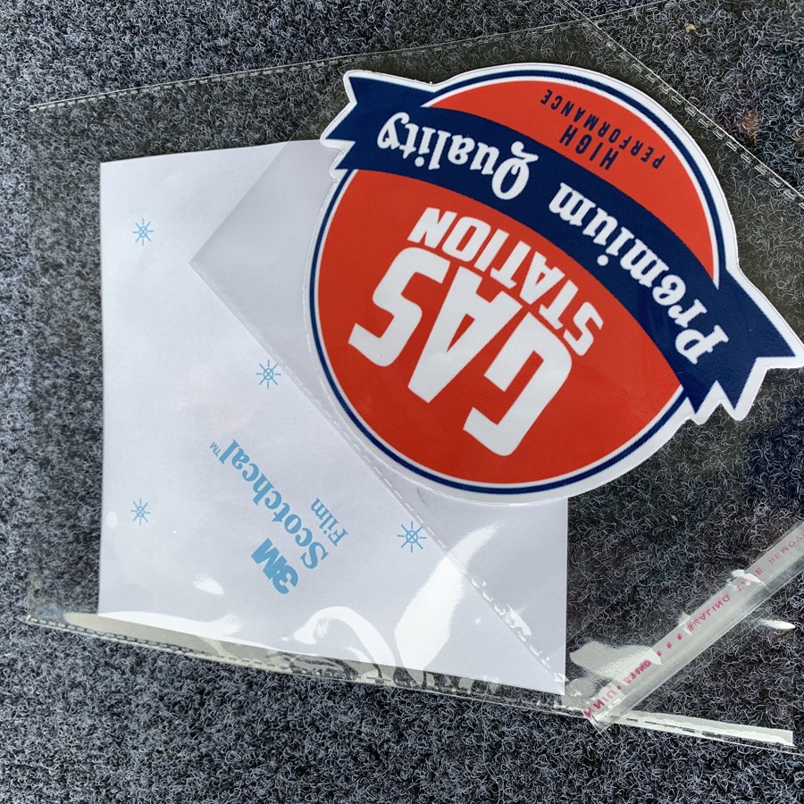 custom print vinyl sticker outdoor sticker paper all size number sticker