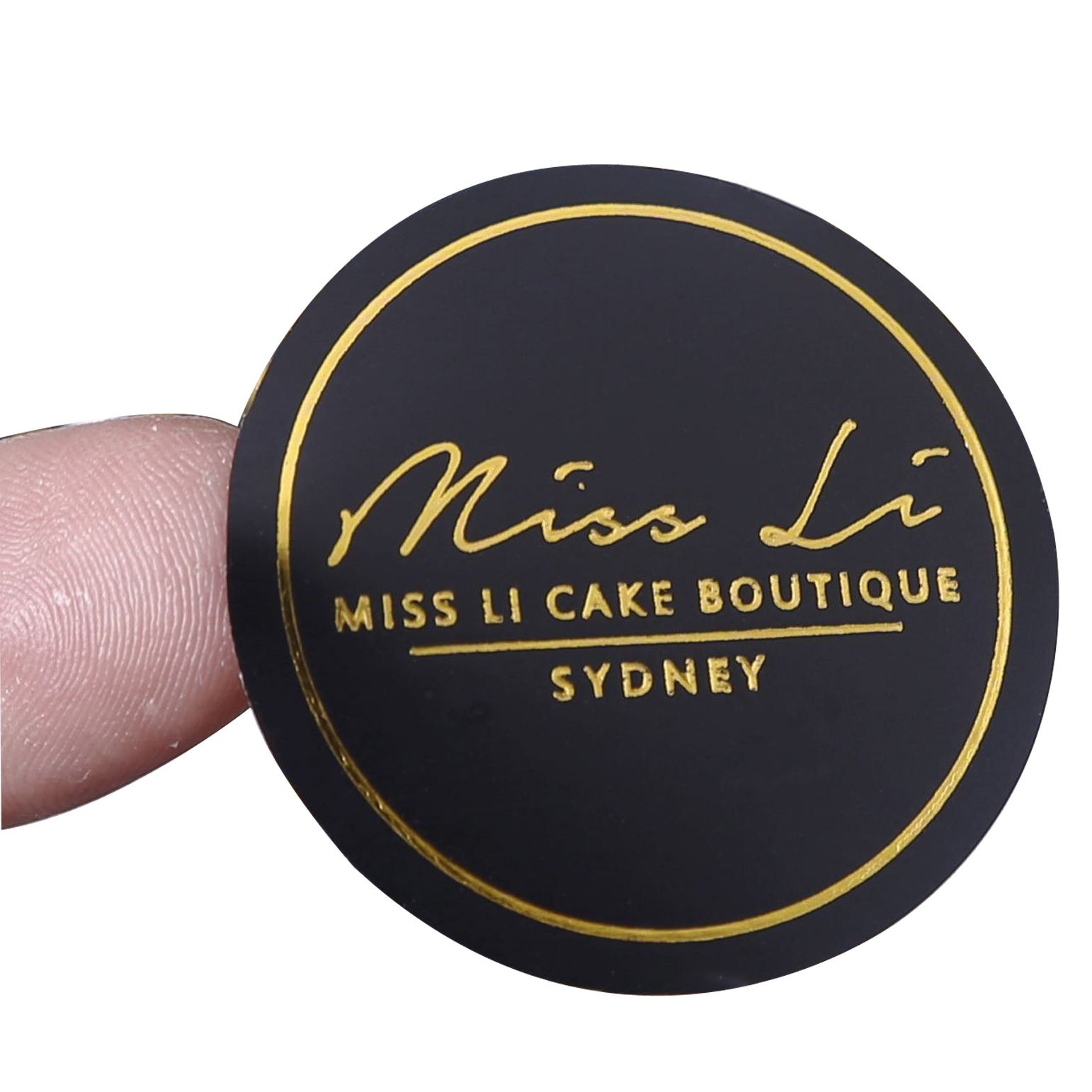 Custom Printing Logo Food Sticker, Jar/Glass/Plastic Bottle Label Round/Clear Packing Label, Die Cut Stickers