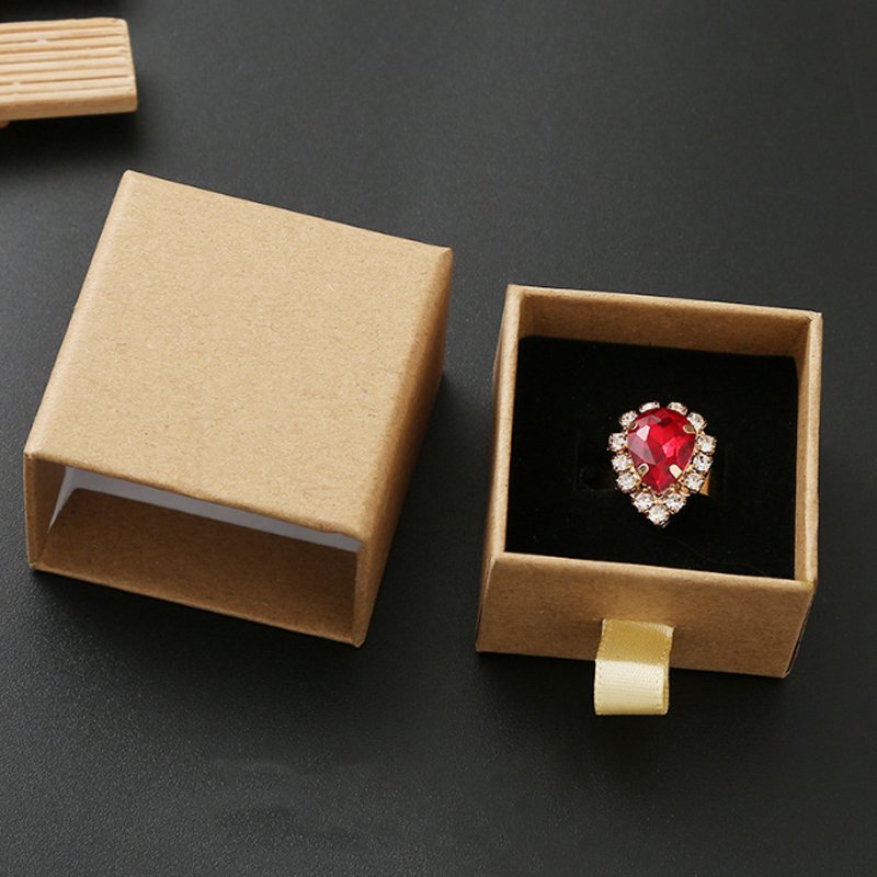 Wholesale Fashion Custom Logo Storage Foldable Cardboard Paper Gift Jewelry Drawer Boxes For Packaging