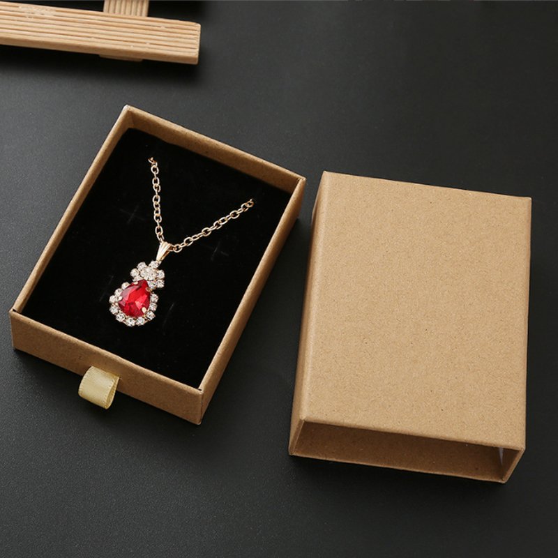 Wholesale Fashion Custom Logo Storage Foldable Cardboard Paper Gift Jewelry Drawer Boxes For Packaging