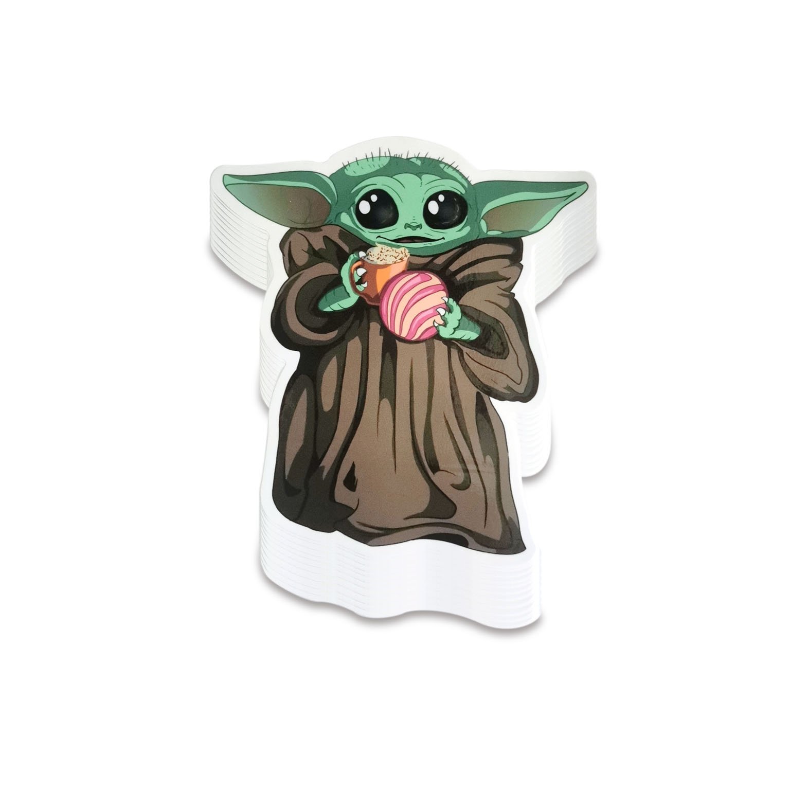 Promotional Gift Custom Shape Waterproof Vinyl Die Cut Cute Cartoon Sticker