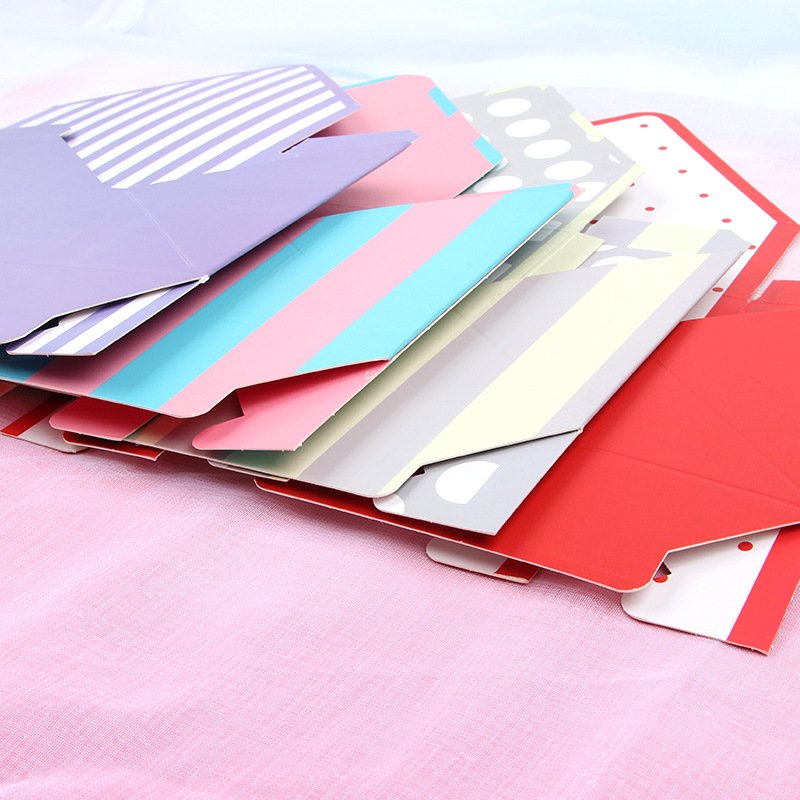 Eco-friendly recyclable printing square bottom flower basket shower clothing gift envelope box