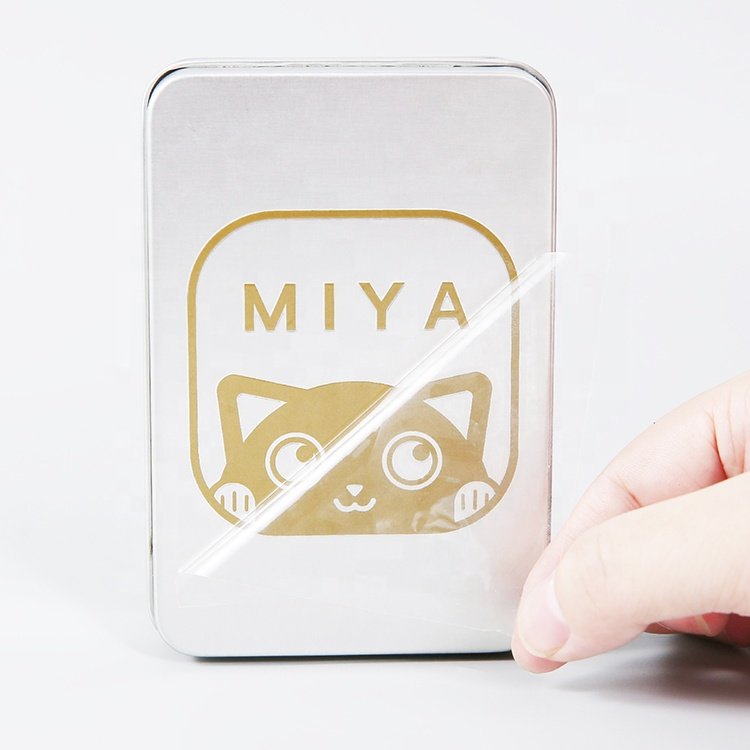 Custom Adhesive Vinyl Logo Sticker 3D Anime UV Printing Film Transfer Label Stickers