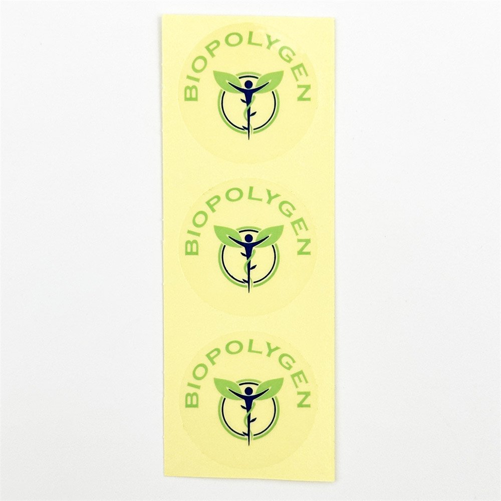 Printed Waterproof Label Logo Sticker Adhesive Label Custom Transparent Stickers