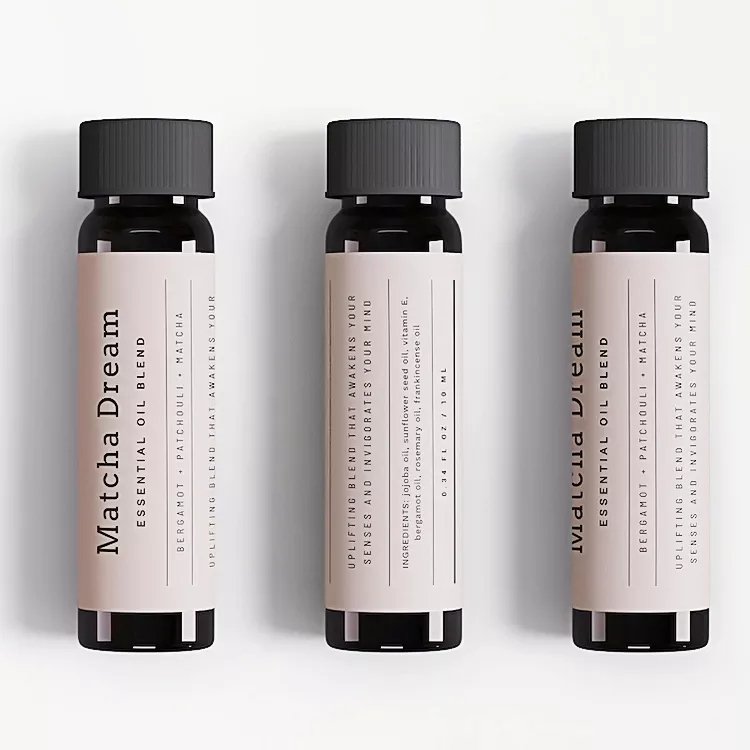 Custom Adhesive 30ml Bottle Package Sticker Labels For Essential Olive Oil Bottles