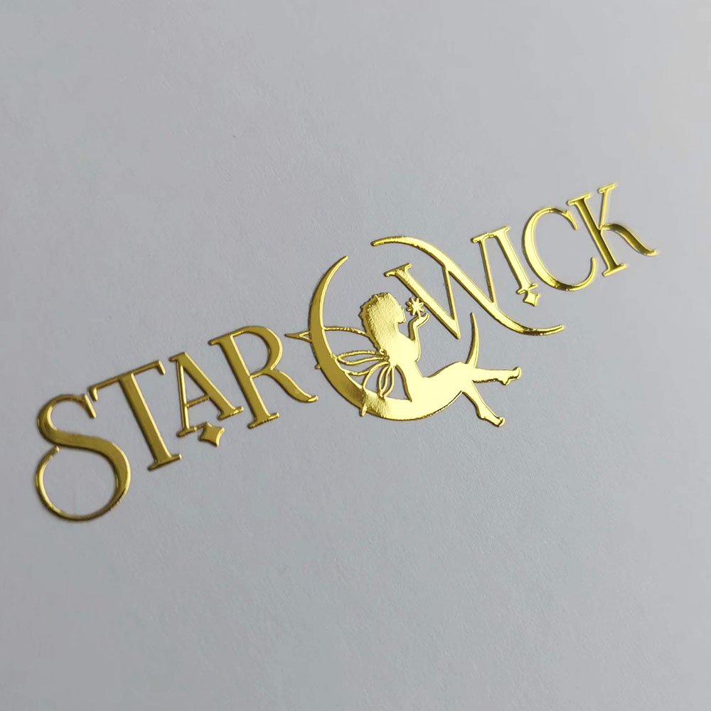 Customize Luxury Gold Adhesive Label Waterproof Letters Nickel 3d Logo Transfer Embossed Decals Metal Stickers