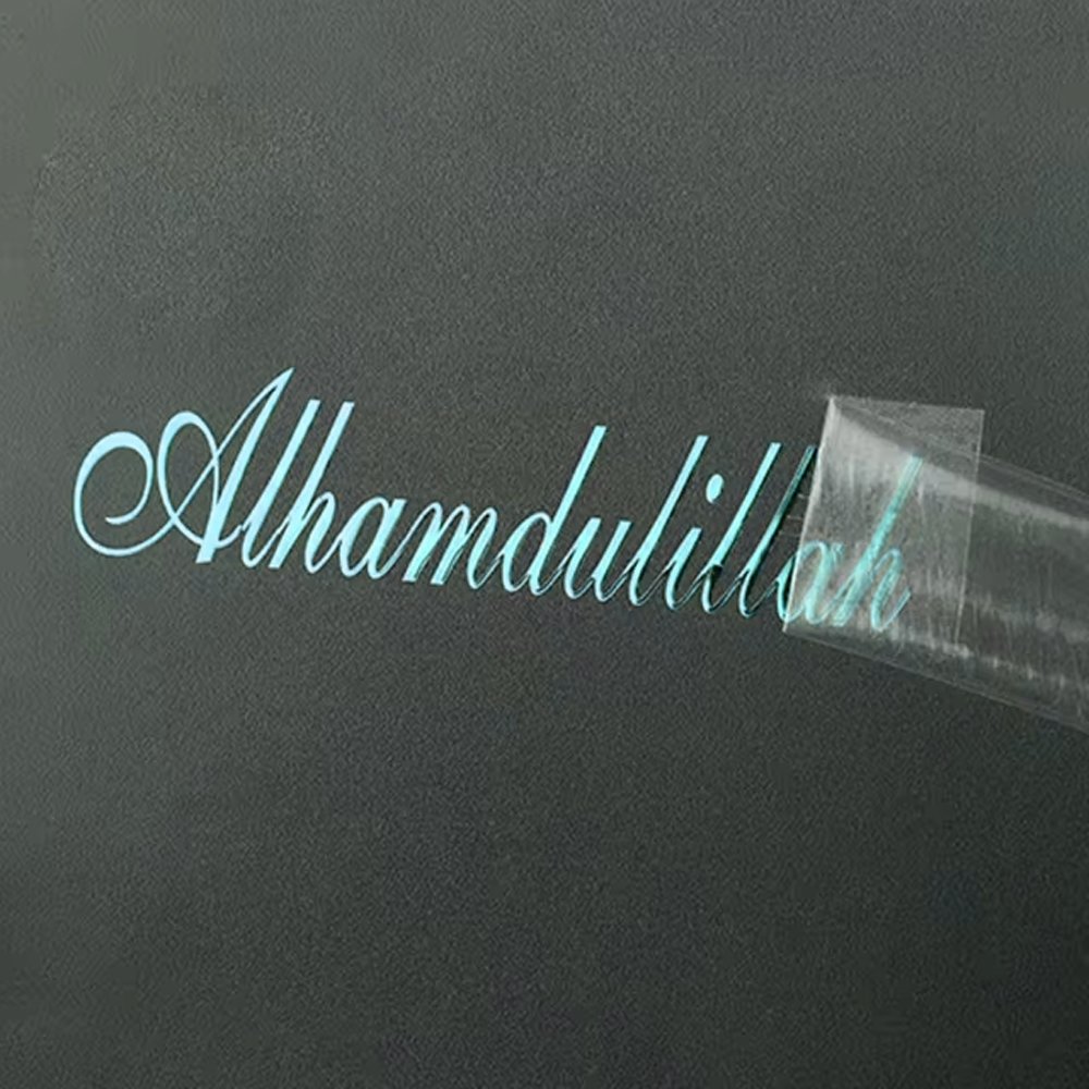 Wholesale Customized 3D Metal transfer Sticker Gold And Silver Logo UV Transfer Adhesive Personalised Label sticker for business