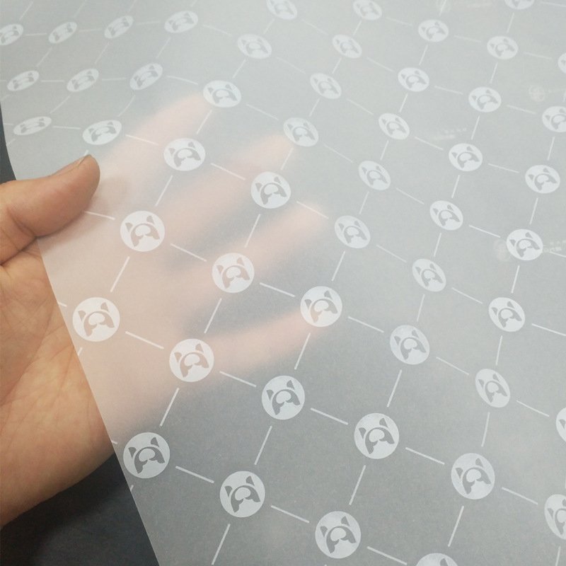Custom Printed Logo 17G Clothing Wrapping Paper Packing Gift Wrapping Tissue Paper Packaging And Stickers