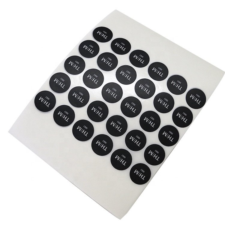 Custom Waterproof Self Adhesive Rectangle Adhesive Cosmetic Label Sticker