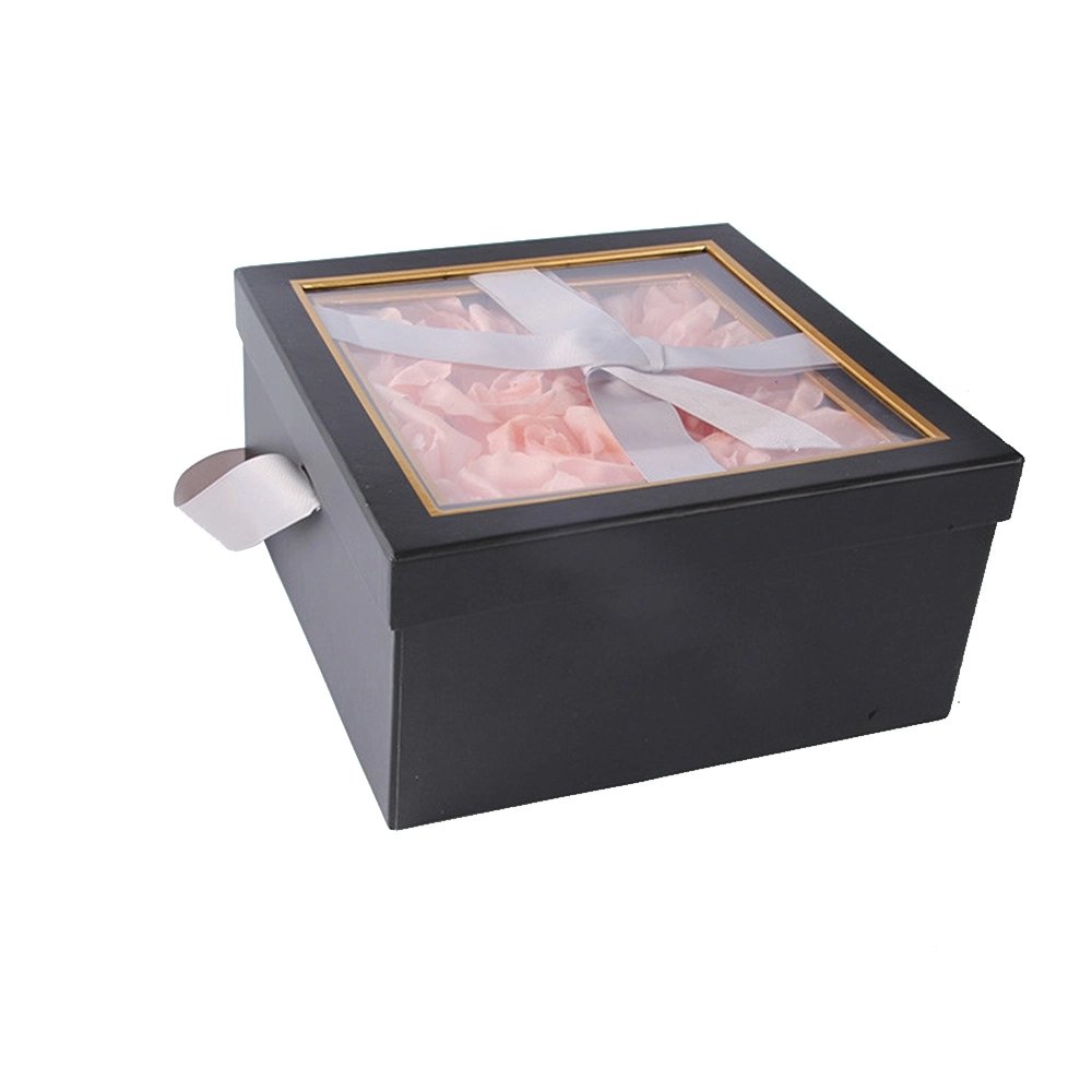 2022 Flower Bouquet Packaging Box Suitcase Design Cardboard Flower Gift Box With Wholesale Flower Gift Box