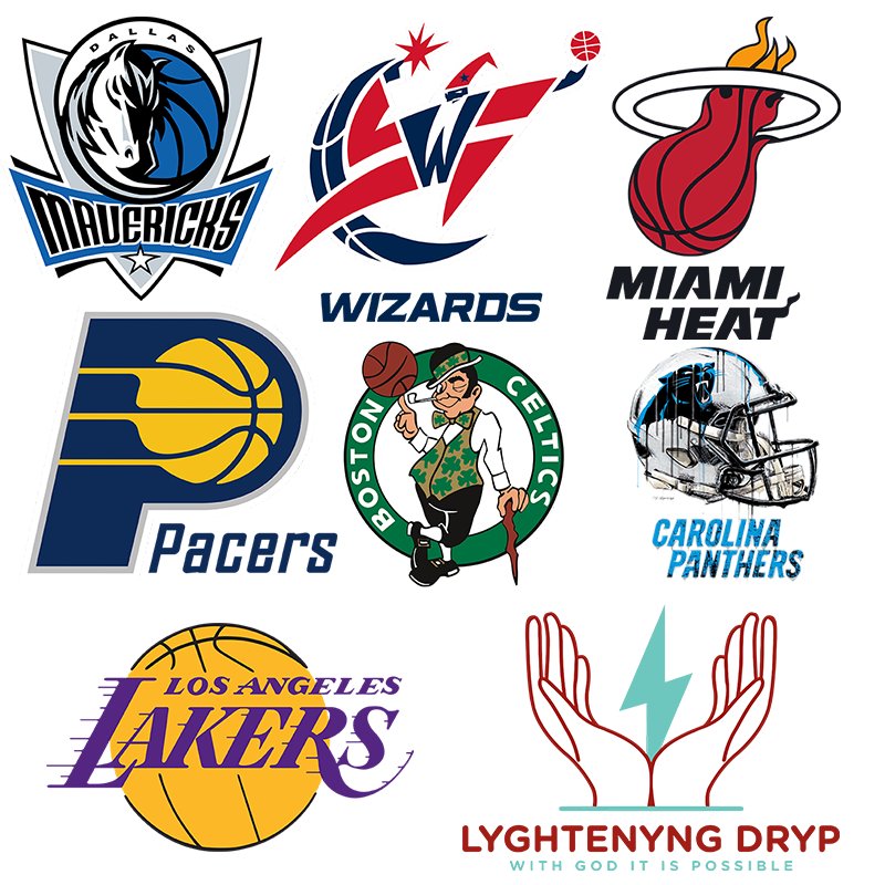 Wholesale High Quality team Logo Vinyl Stickers Design Transfer Stickers Printing DTF heat Transfer for T-Shirts and Clothing