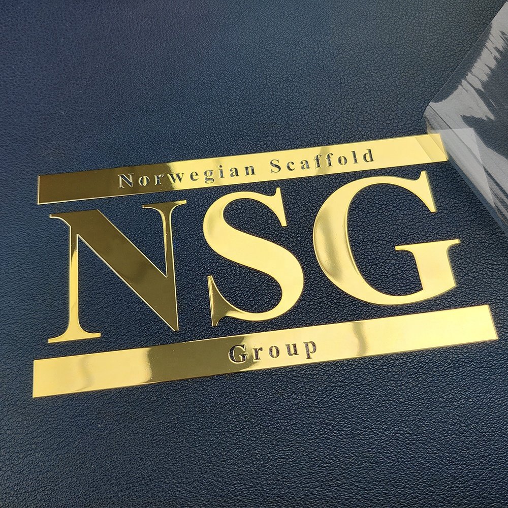 Customize Luxury Gold Adhesive Label Transfer Metal Sticker, Waterproof Emboss 3D Logo Metallic Decals Custom Gold Stickers.