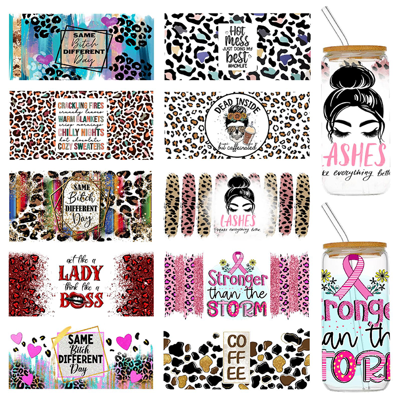 Uv Dtf Cup Wraps Sticker Wholesale High Quality 16 Oz Uv Dtf Cup Wraps Transfers Cup Wrap Transfers Sticker Wholesale Ready
