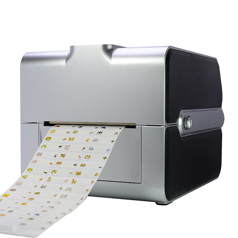 Factory upgraded fully automatic thermal resin ribbon printer name sticker label printer