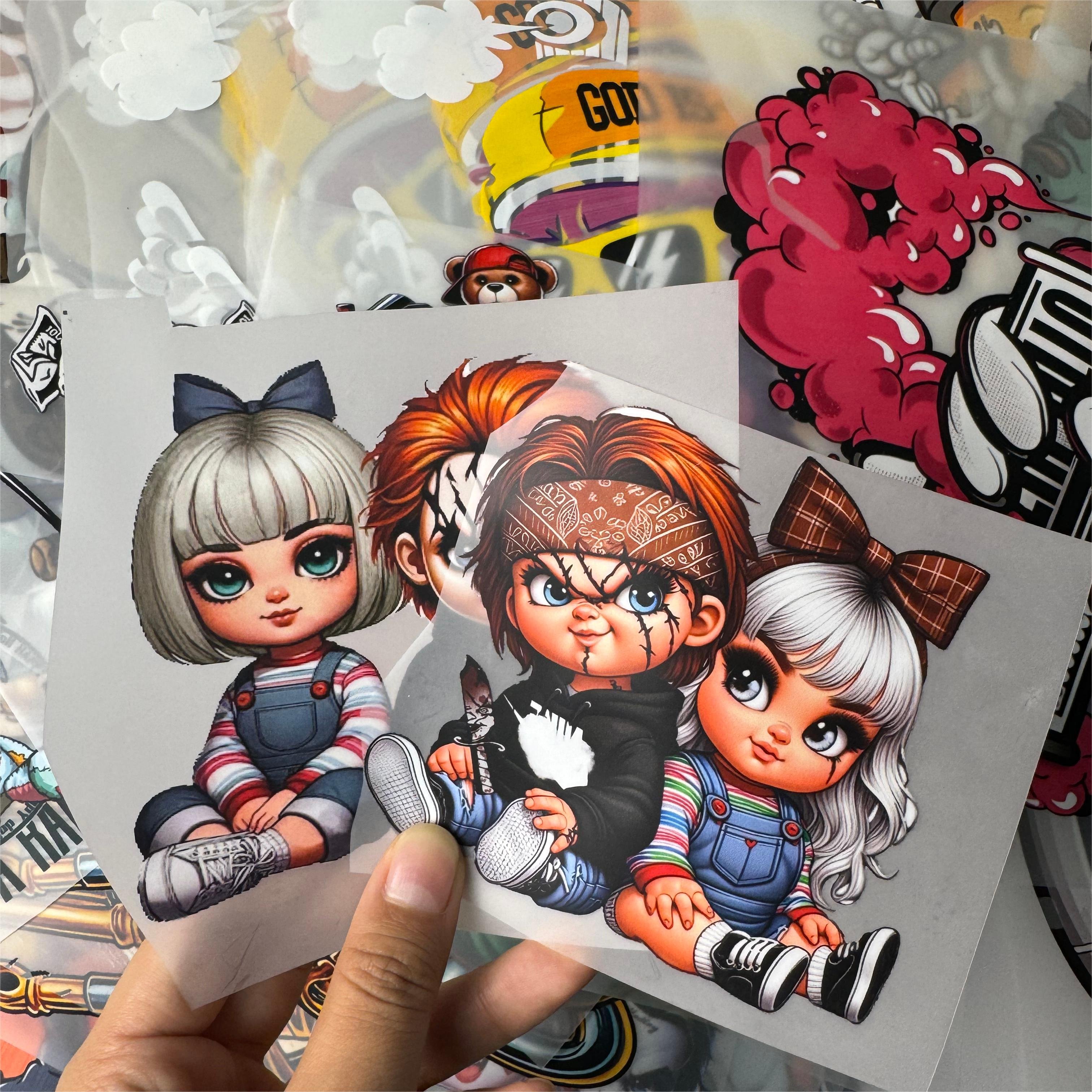 Wholesale High Quality Heat Transfer label sticker Screen Printing for T-Shirts and Clothing DTF Heat Transfers