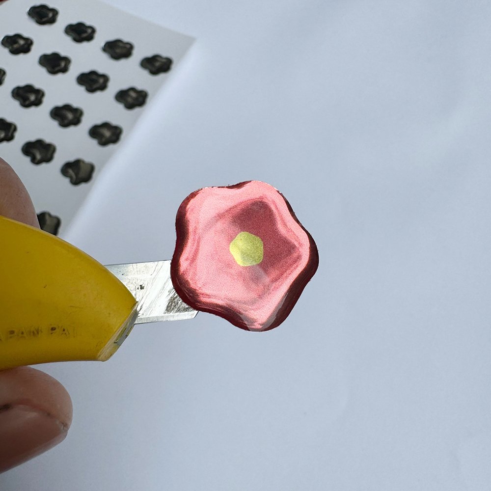 Custom make 3d resin dome epoxy sticker with adhesive epoxy circular sticker