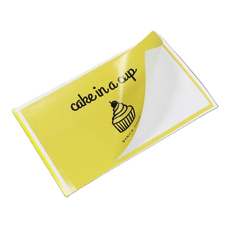 Custom Logo Design Round Waterproof Label Adhesive Paper Packaging Sticker Printing