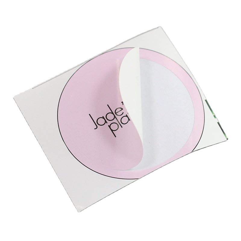 Custom Logo Design Round Waterproof Label Adhesive Paper Packaging Sticker Printing