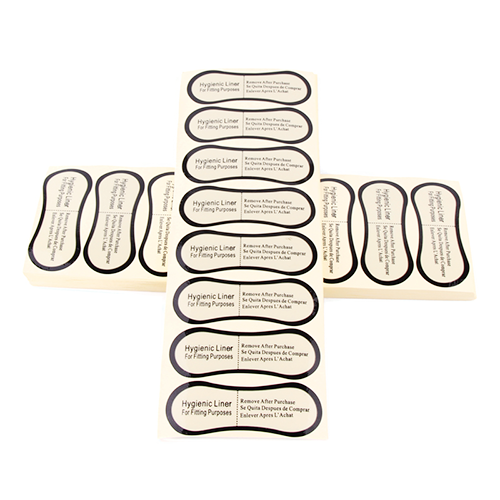 Factory custom brand transparent hygienic liners underwear protection hygiene liner stickers for swimwear
