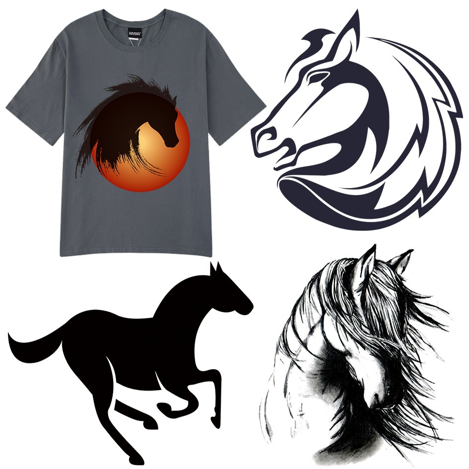 Custom Washable T-shirt Heat Transfer Sticker Iron On High Density Dtf Transfers Wholesale