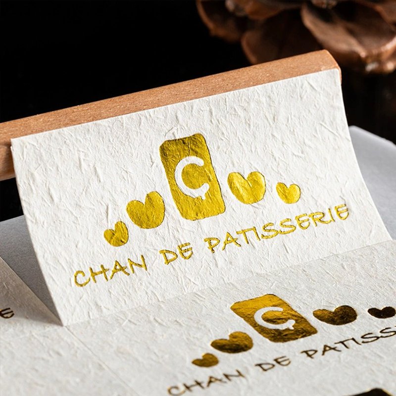 Hot Sale Custom Printing Gold Foil Logo Black Label Adhesive Private Sticker