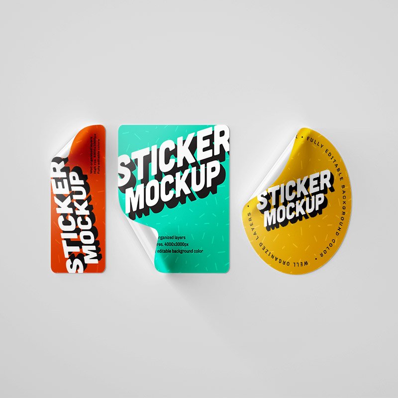 Custom Logo Round Shape Waterproof Self Adhesive Bottle Label Printing Label Stickers