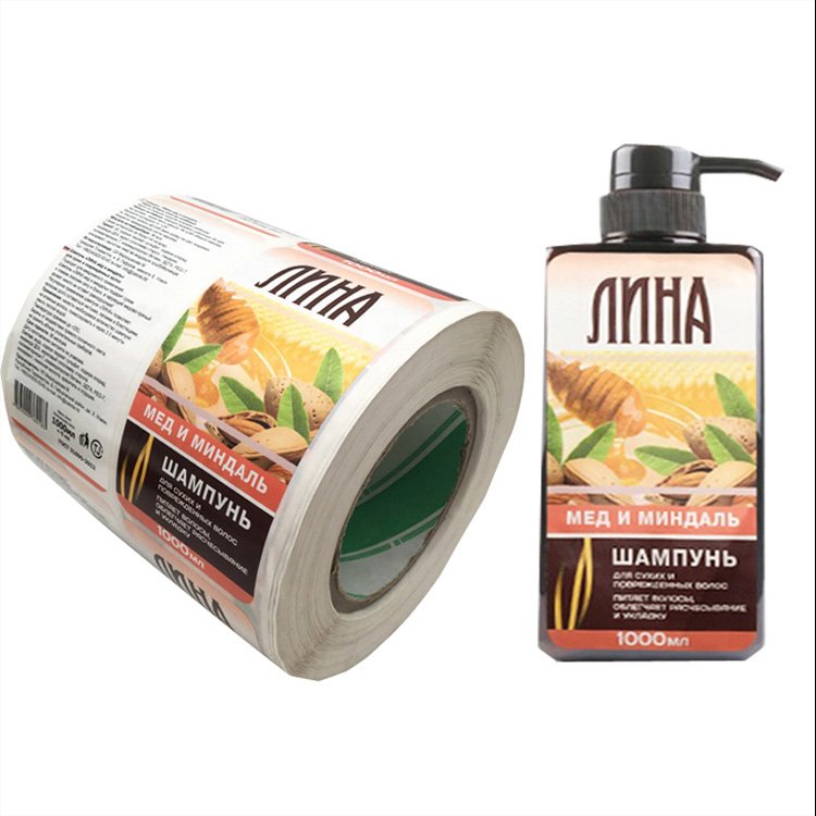 Shower Gel Laundry Detergent Cleanser Skincare For Bottle Custom Logo Stickers Packaging Labels