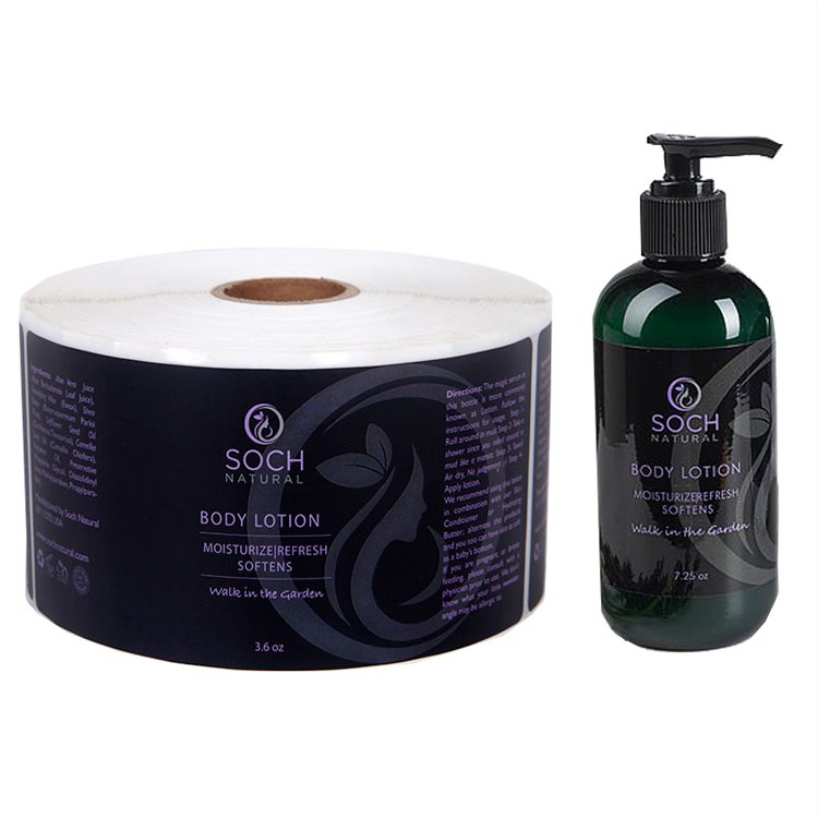 Shower Gel Laundry Detergent Cleanser Skincare For Bottle Custom Logo Stickers Packaging Labels