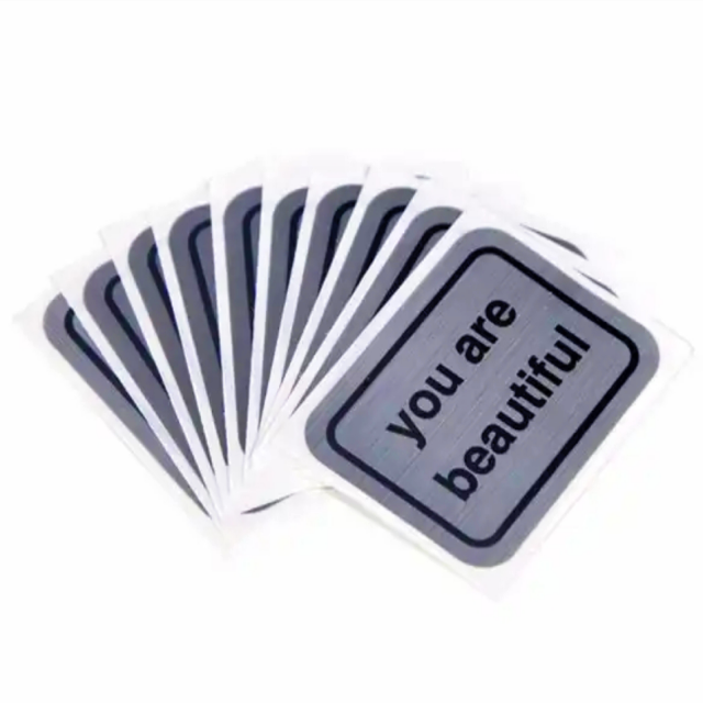Customized vinyl waterproof stickers die cut strong adhesive labels hot selling self-adhesive labels stickers