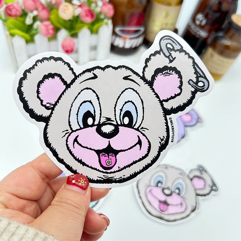 Hot Sale UV Coated Waterproof Vinyl Laptop Skateboard Cup Stickers Die Cut Cartoon Anime Kawaii Custom Stickers For Decoration