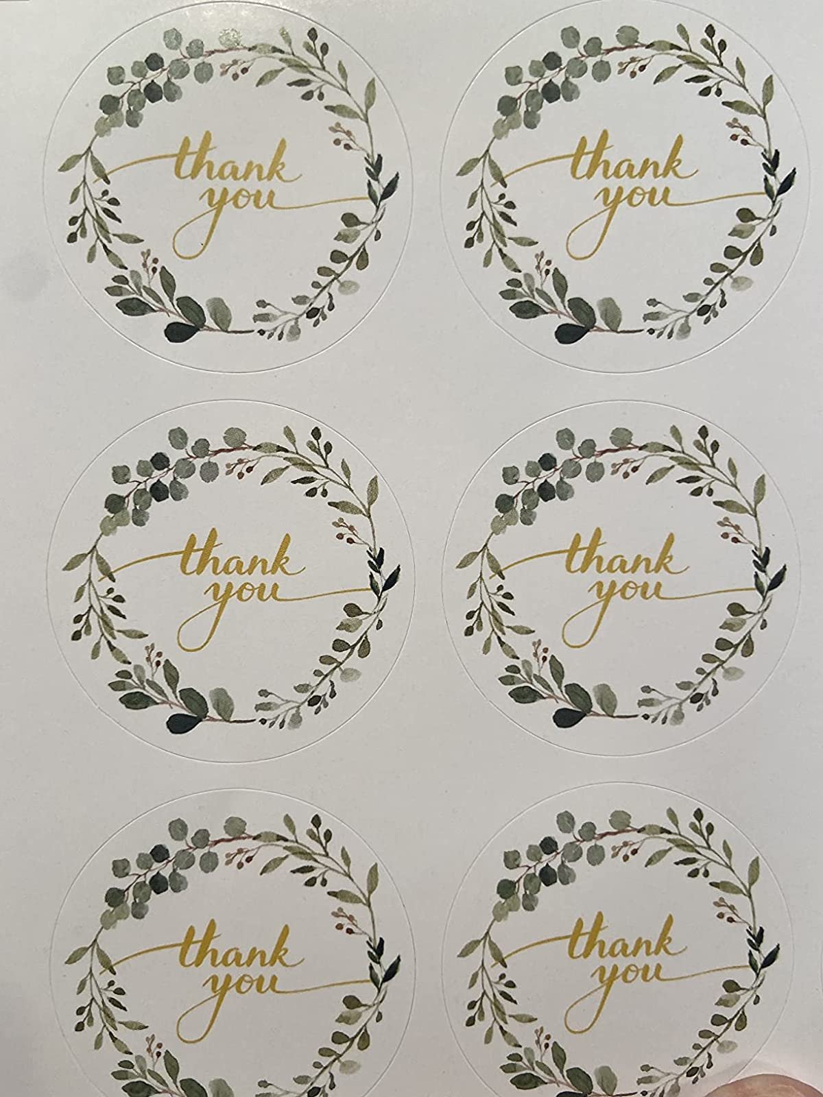 Fancy Luxury Gold Foiled Thank You Card Custom Packaging Paper Envelope With Card Printed