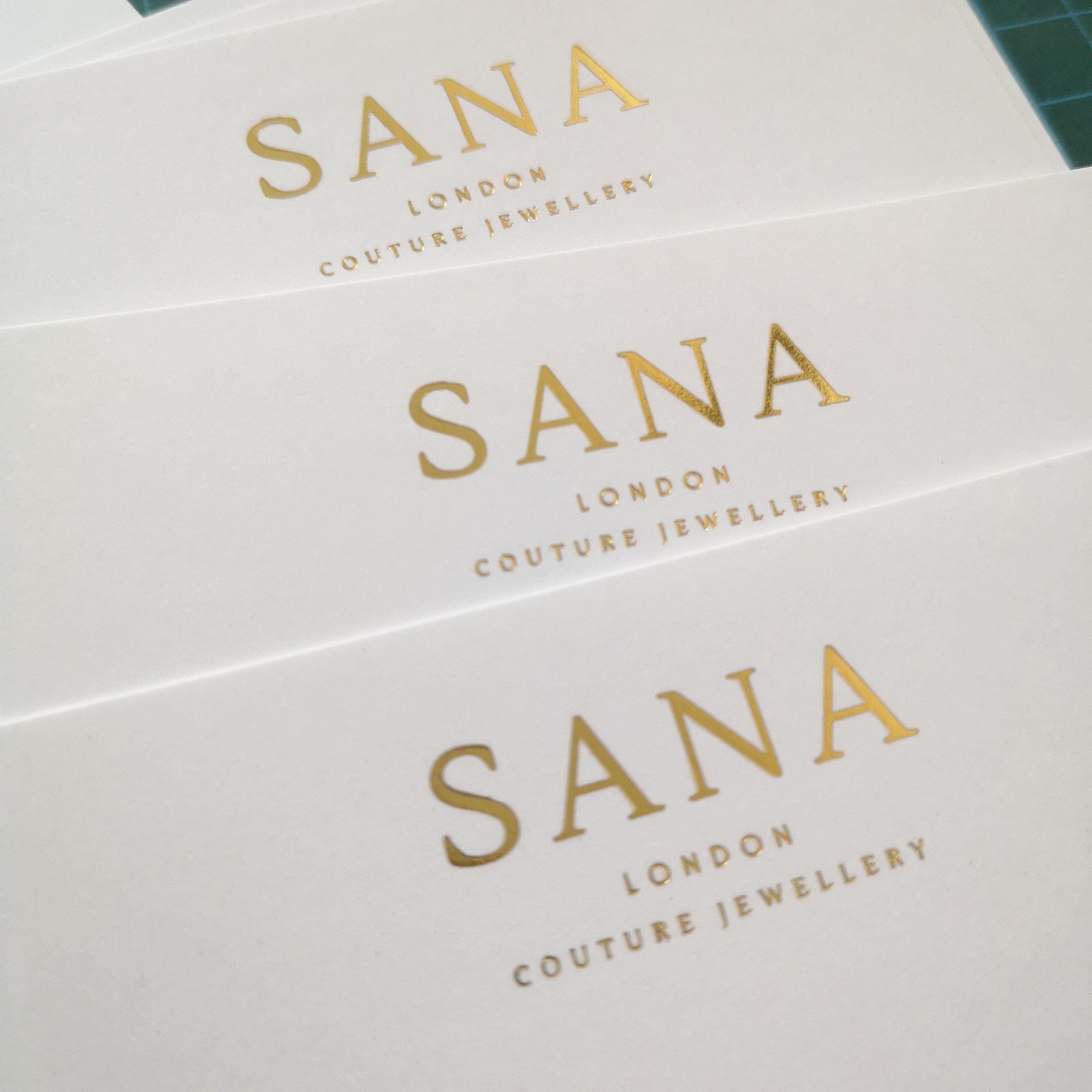 Fancy Luxury Gold Foiled Thank You Card Custom Packaging Paper Envelope With Card Printed