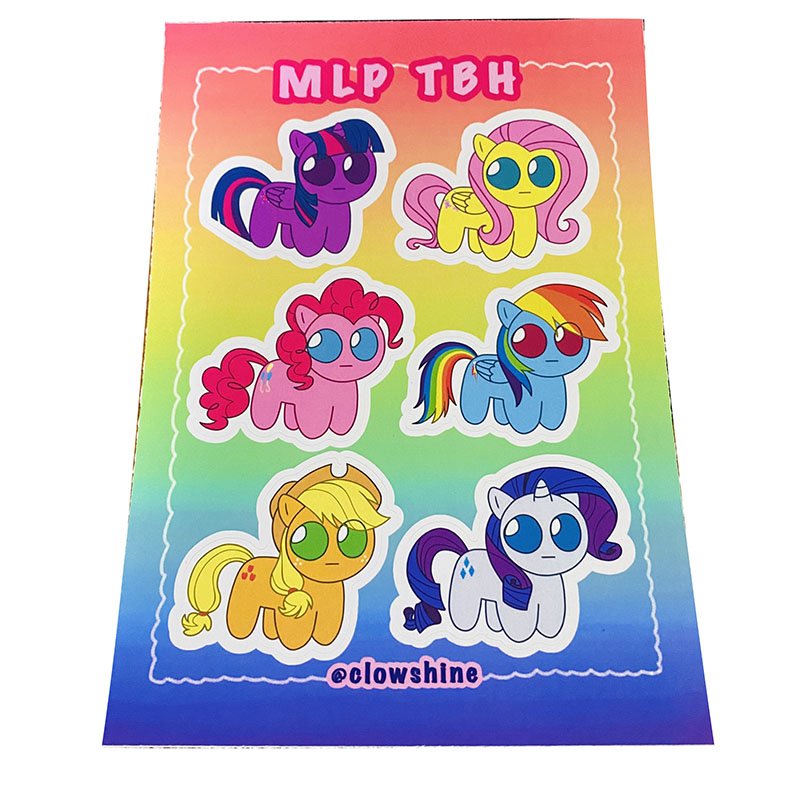 Custom Kiss Cut Adhesive Vinyl Sticker Label Sheet For Sale