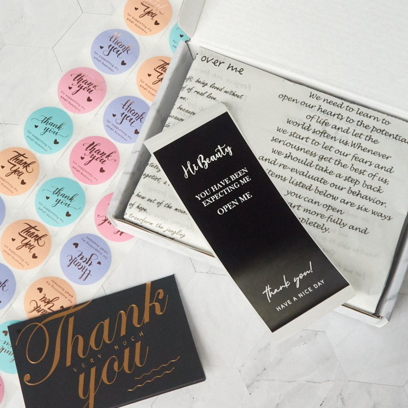 custom self adhesive sticker shipping label carton packing paper box label stickers mailer box packaging label