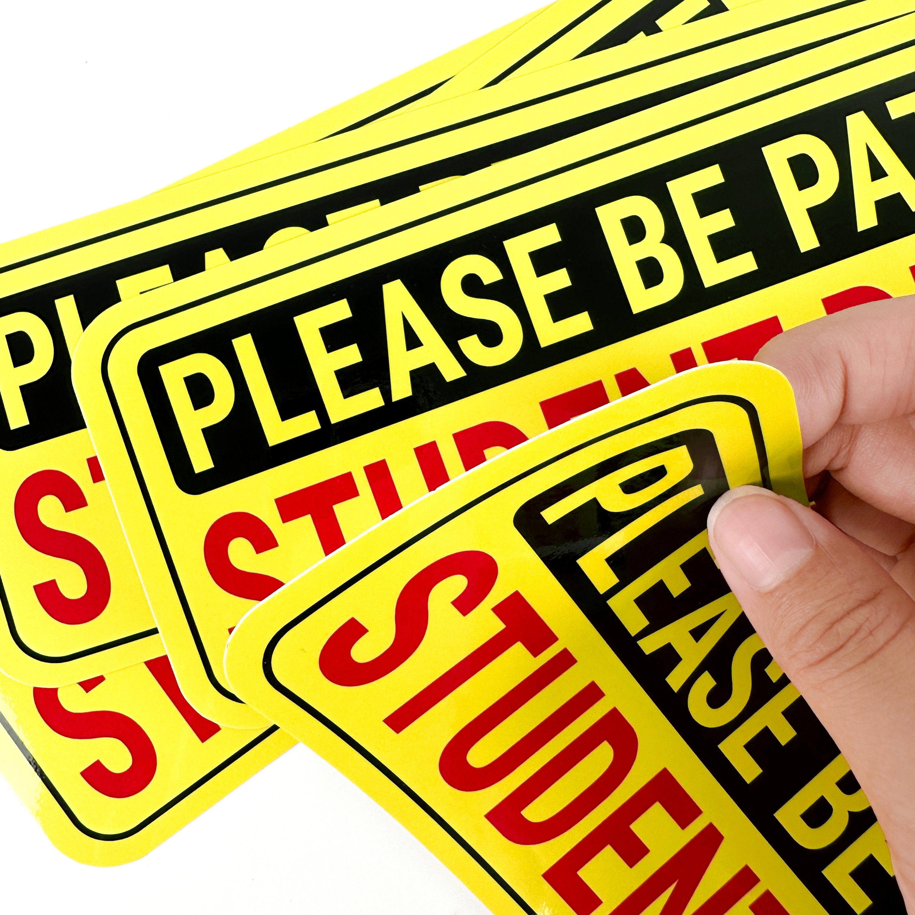 Custom Bumper Stickers Outdoor Use Car Sticker UV Weather Resistant Durable PVC Stickers for Car Decals Waterproof Logo Labels