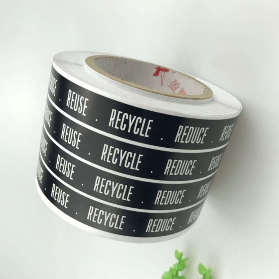 Custom size printed color thermal stickers Waterproof thermal Self-adhesive label stickers Adhesive Paper